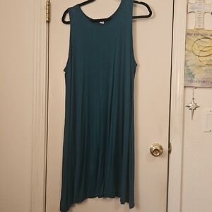 Old Navy Teal Midi Dress